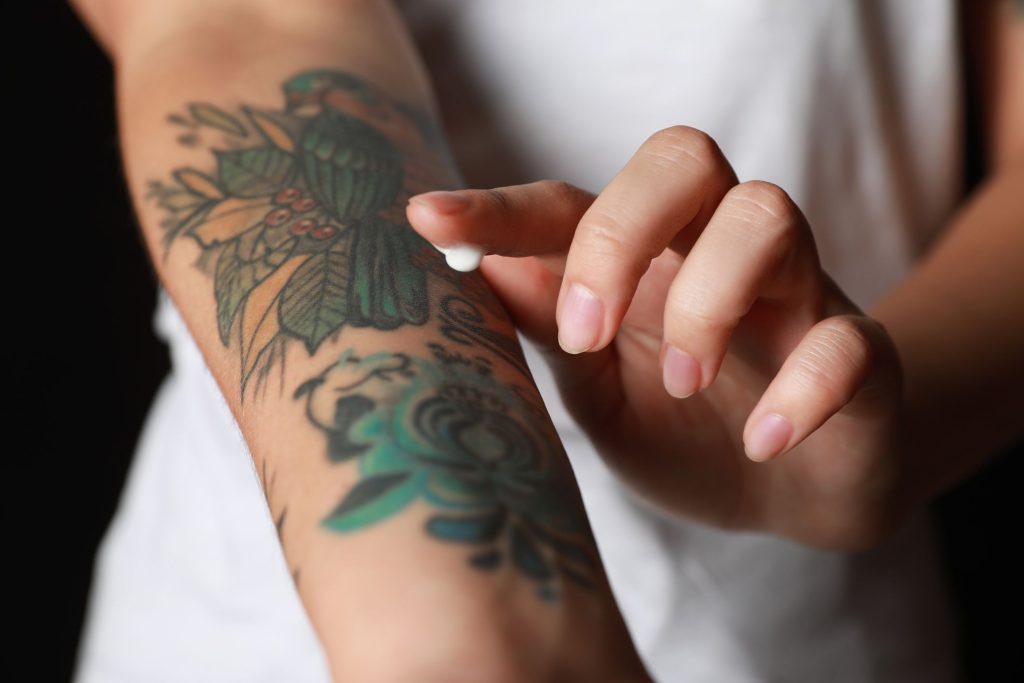 CeraVe Skincare for tattoo