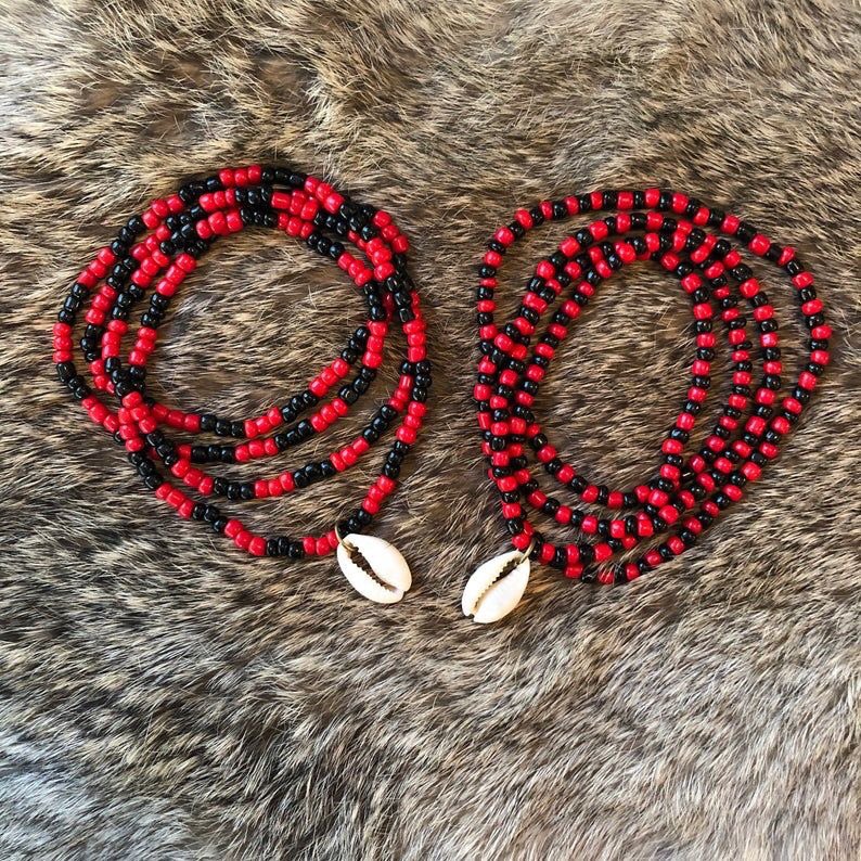 red beads symbolism in African ritual traditions