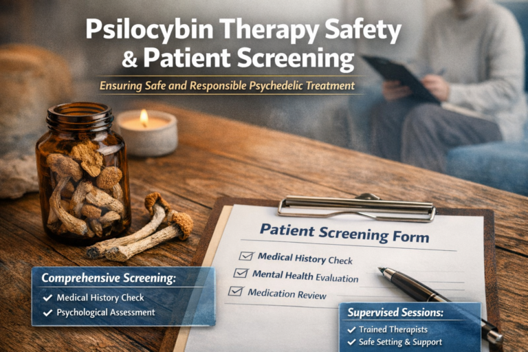 Understanding Psilocybin Therapy Safety and the Importance of Proper Patient Screening