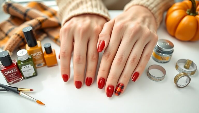 Plaid Fall Nails: 7 Cozy, Chic Designs To Try This Season (With DIY Tips)